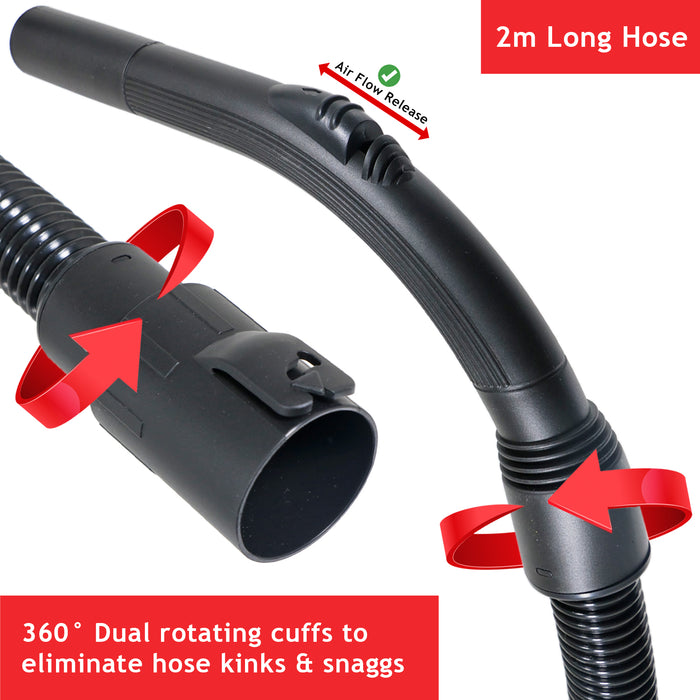 Hose Tool Kit for Argos Guild GWD16 16L GWD30 30L Wet & Dry Vacuum Rod Set