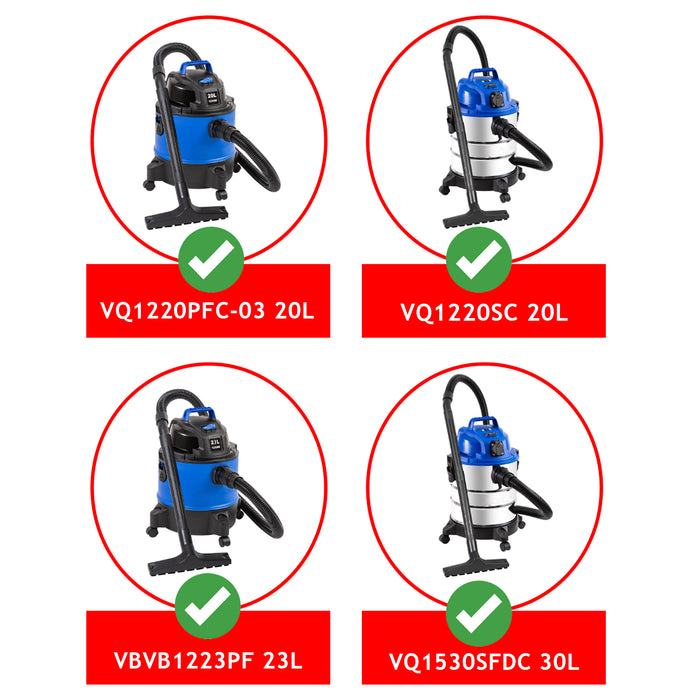 Hose for Vacmaster VQ1220PFC-03 VQ1220SC 20L VBVB1223PF 23L VQ1530SFDC 30L Vacuum Cleaner 2m
