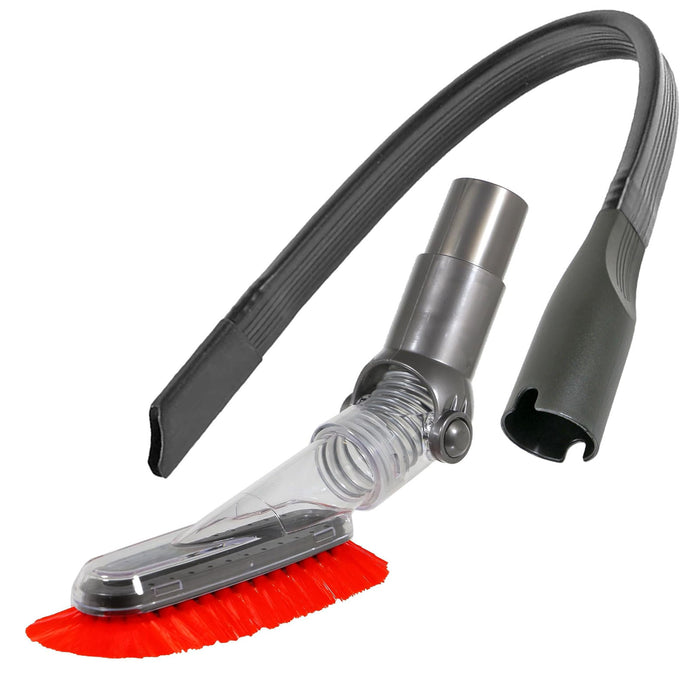 Flexible Crevice Tool for Shark Vacuum HV300 HV320 NV340 NV480 NV600 NV680 NV800 Soft Dusting Brush