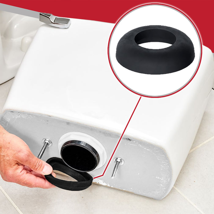 Toilet Flange Repair Kit 40 Pcs Toilet Bolt Rubber Washers Leak