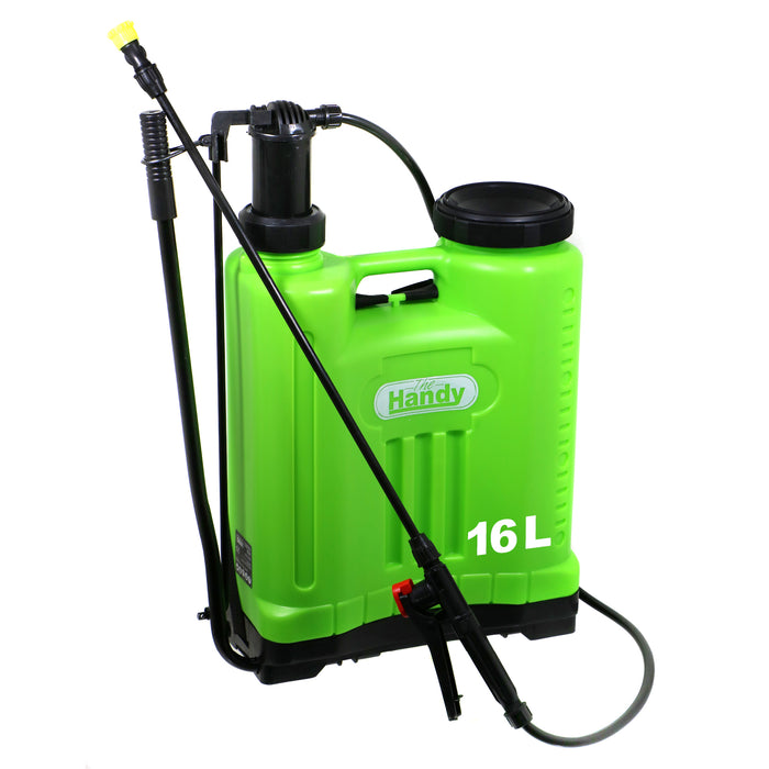 Knapsack Garden Weed Sprayer Backpack Pressure Spray Lance Napsack Pump 16L