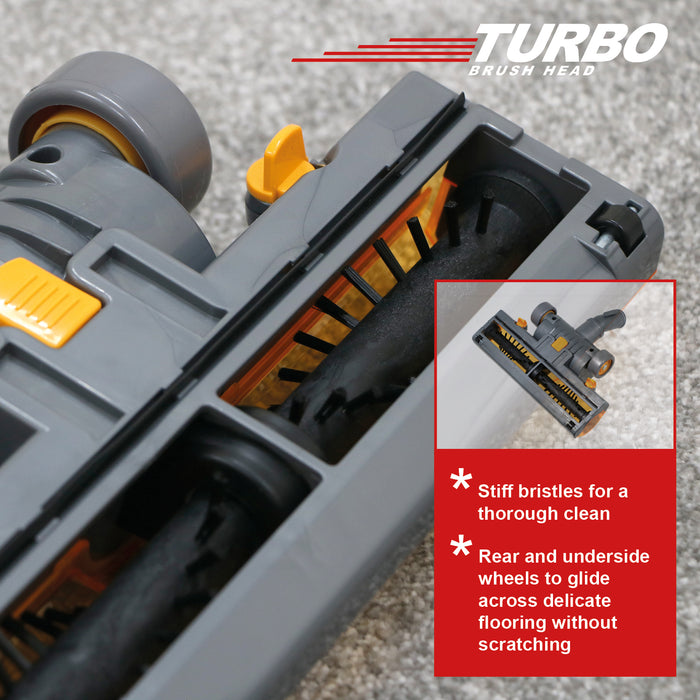 Turbo Brush Head for HENRY NUMATIC Vacuum Cleaners 32mm Floor Turbine Tool