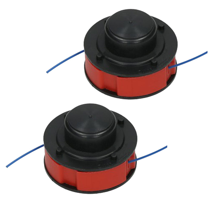 Line & Spool 8m for Wickes 209304 Strimmer Trimmer (Pack of 2)