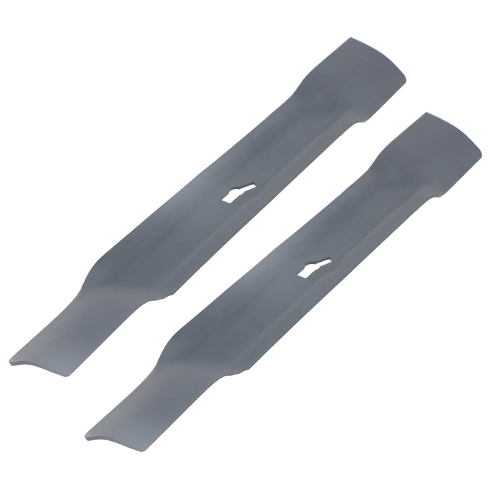 Metal Blade for McGregor MER1232 M3E1233RA Lawnmower (32cm, Pack of 2)