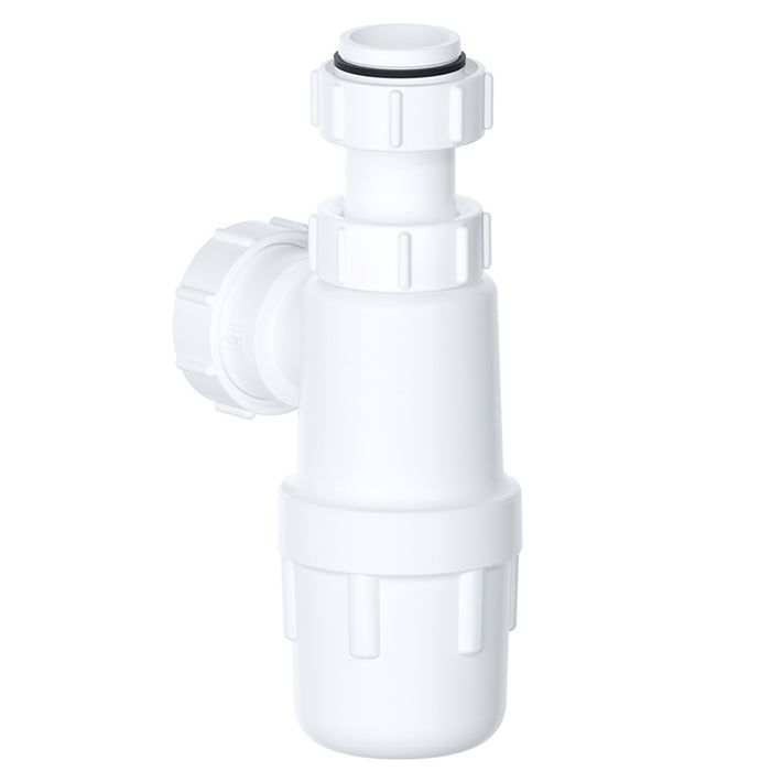 Telescopic Waste Bottle Trap 32mm 1.25" Basin Bidet Urinal Bathroom Kitchen Sink 75mm Seal