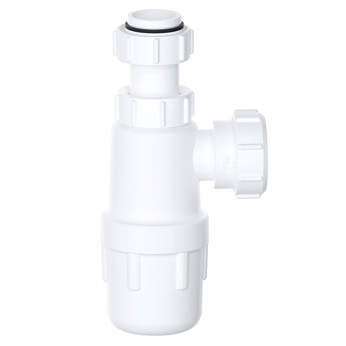 Telescopic Waste Bottle Trap 32mm 1.25" Basin Bidet Urinal Bathroom Kitchen Sink 75mm Seal