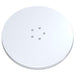 110mm Luxury Plug Cover for Shower Trap with 90mm Tray (Matt White)