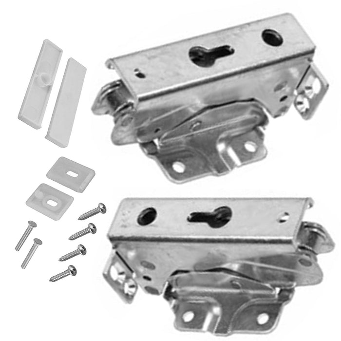 Integrated Door Hinge Pair for Fagor Fridge Freezer 3362 3363 5.0 41,5 (Top Upper / Lower)