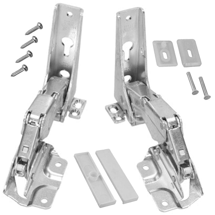 Integrated Door Hinge Pair for AEG Fridge Freezer 3362 3363 5.0 41,5 (Top Upper / Lower)