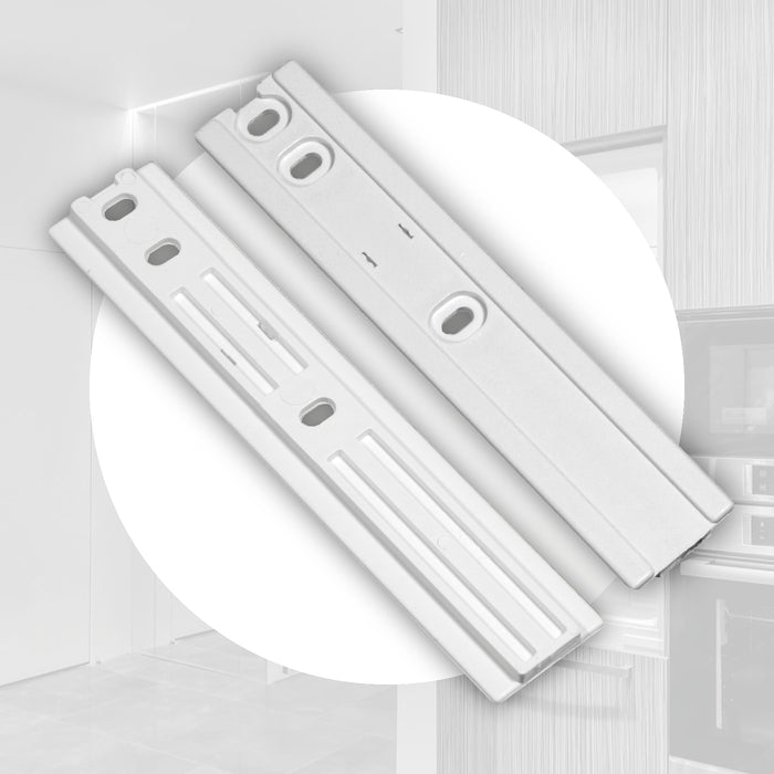 Integrated Fridge Door Slide Mounting Bracket for Zanussi Fixing Kit (Pack of 4)