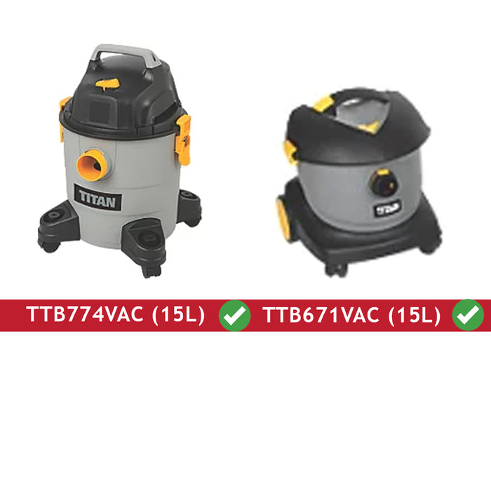 Brush Head for Titan TTB774VAC TTB671VAC 16L Hard Floor Slim Tool Vacuum Cleaner