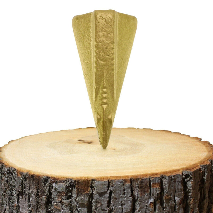 Log Splitter Wood Splitting Axe Wedge Maul Grenade Timber Spike Bomb + Safety Goggles
