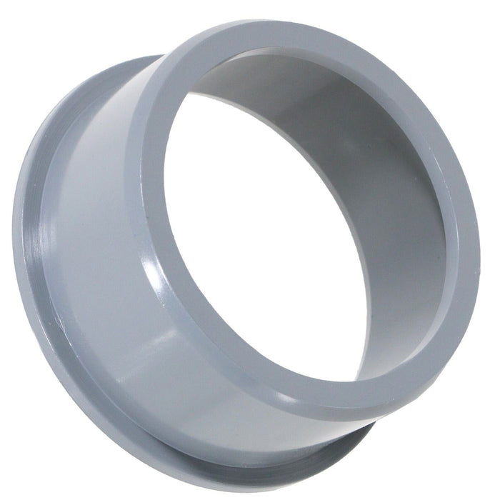 50mm Boss Adaptor Solvent Soil Stack Waste Pipe Reducer Push Fit Seal Ring (Grey)