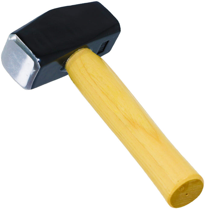 Log Splitter Hammer Kit (4lb / 2kg Lump Club Sledge + Wood Splitting Maul Wedge)