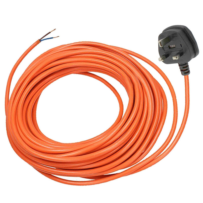Power Cable for Qualcast Lawnmower Strimmer Hedge Trimmer 12M Mains Lead Plug