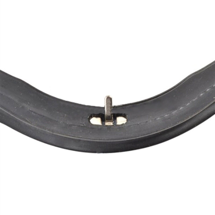 Main Rubber Door Seal with Corner Fixing Clips for Whirlpool Oven Cookers (445mm x 350mm)