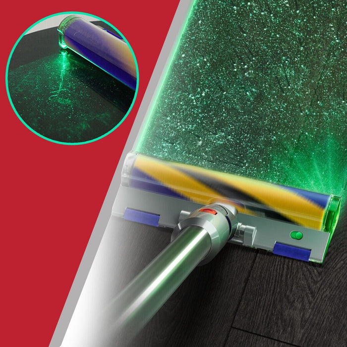Dyson Laser Floor Head Brush V8 SV10 Fluffy Detect Vacuum Cleaner Tool (971360-01)