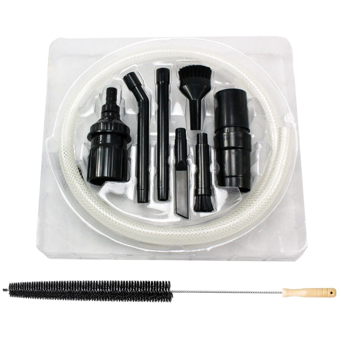 Universal Tumble Dryer Lint Removal Kit Vacuum Hose Dusting Brush Cleaning Attachments Set