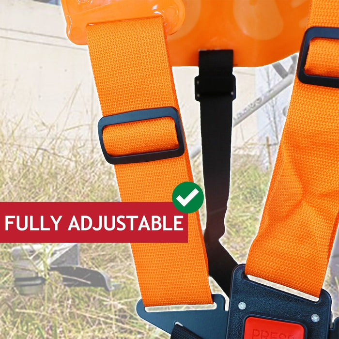 Double Harness for Mountfield Brushcutter Strimmer Trimmer Heavy Duty Padded Support (One Size)