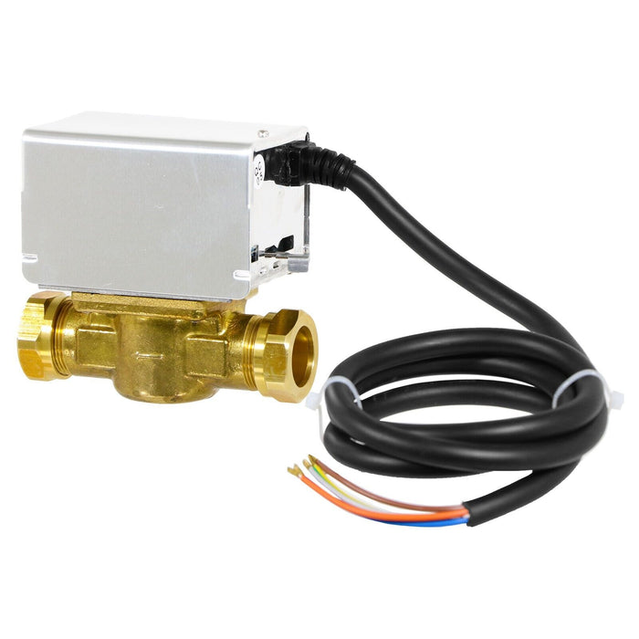Tower 22mm Zone Valve 2 Port Motorised 5 Wire Boiler Central Heating Control VAL222MV