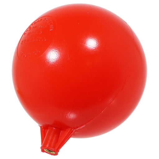 4 1/2" Ball Float for Toilet Cistern Ballcock Flush Valve BS 2456 (Plastic with Brass Thread Fitting)