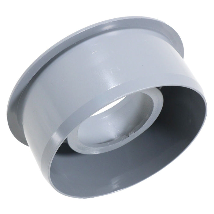 110mm Soil Pipe Reducer Boss Adaptor Solvent Weld Waste Push Fit Ring Seal (Grey)