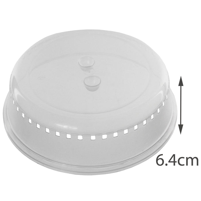 Microwave Plate Cover Dish Splash Splatter Guard Food Vented Lid Large 26cm / 260mm