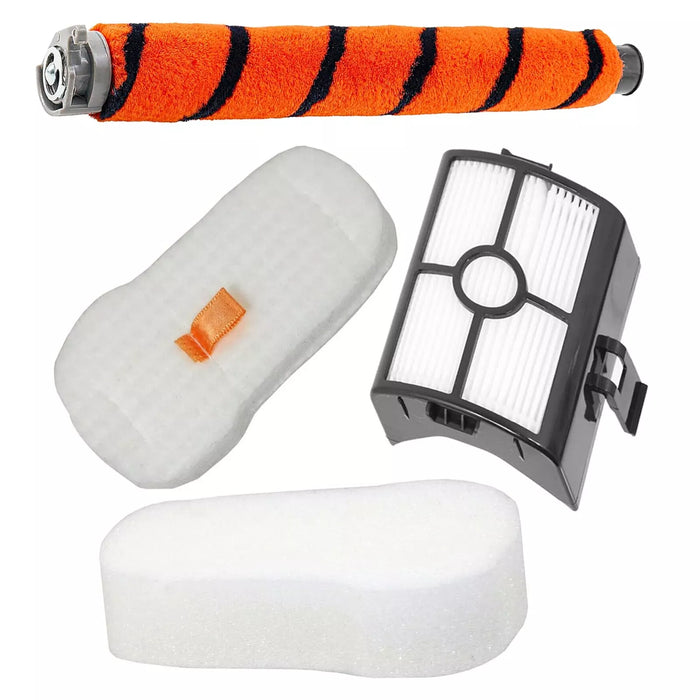 Roller Brush Filter Kit for Shark HZ500UK Vacuum Cleaner Soft Brushroll + HEPA Allergy Filters Set