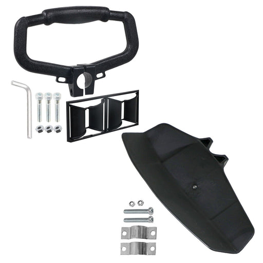 Universal Strimmer Grip Handle + Blade Guard Brushcutter Trimmer Pole Shaft Kit (24mm, 26mm, 28mm)