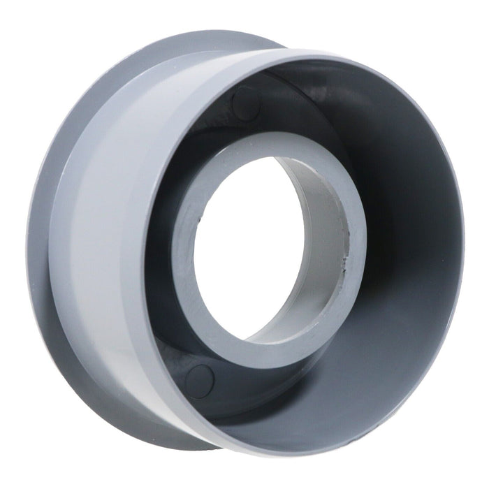 110mm Soil Pipe Reducer + 40mm Boss Adaptor Solvent Waste Push Fit Seal Kit (Grey)