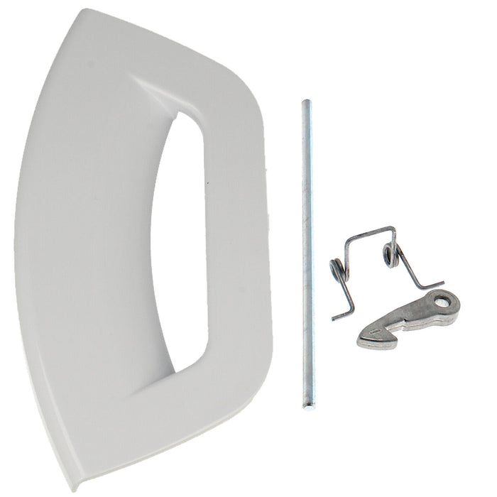 Door Handle Kit for Hotpoint Futura Ariston Washing Machine Washer Dryer White
