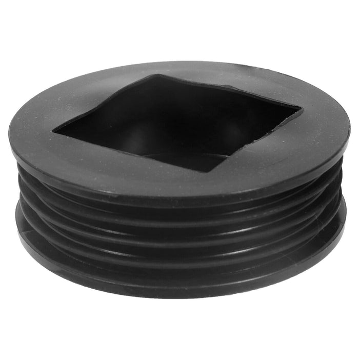 Rainwater Downpipe Adaptor 65mm Square / 68mm Round Pipe to 110mm Soil Waste Drain Connector