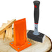 Kindling Splitter Lump Hammer Log Splitting Firewood Heavy Duty Mounted Wood Timber Chisel Wedge Kit