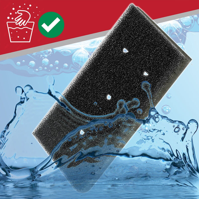 Tumble Dryer Foam Filter for WHIRLPOOL / BAUKNECHT Heat Pump Sponge Pads (Pack of 2)