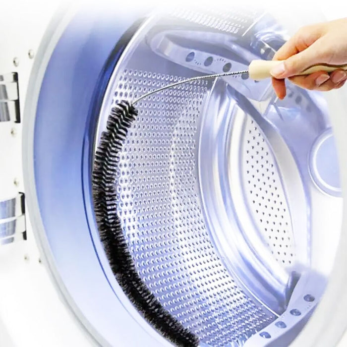 Long Reach Cleaning Brush Radiator Washing Machine Tumble Dryer Lint Dust Tool