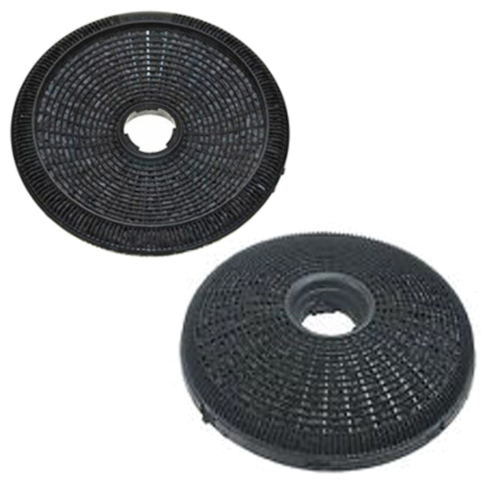 Carbon Charcoal Filters for De Dietrich HW8629E1 Cooker Hood / Extractor Fan Vent (Pack of 2, 190mm)