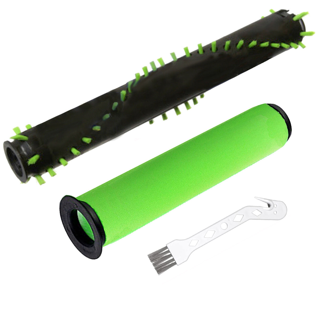 Brushroll + Filter Kit for GTECH AirRam MK2 K9 Cordless Vacuum + Clean