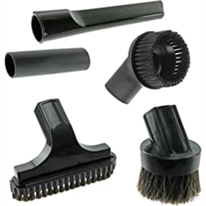 32mm Mini Crevice Stair & Round Brush Tool Kit Fits Nilfisk Vacuum Cleaners