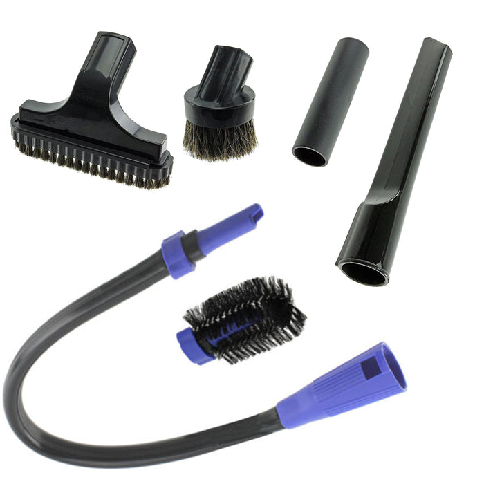 UNIVERSAL 32mm Car Valet Cleaning Flexible Brush Vacuum Cleaner Kit