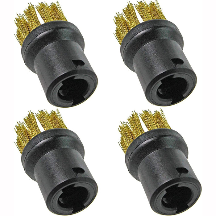 Wire Brushes for KARCHER SC1 SC2 SC3 SC4 SC5 SI SC Steam Cleaner Detail Attachment (Pack of 8)