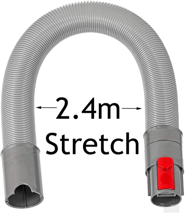 Orange Rod Wand Tube Pipe for Dyson V7 SV11 Vacuum + Extension Hose XL 2.4m