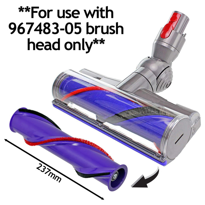 Brushroll Bar for Dyson SV12 Cyclone Cordless Vacuum Brush Roll Roller 237mm