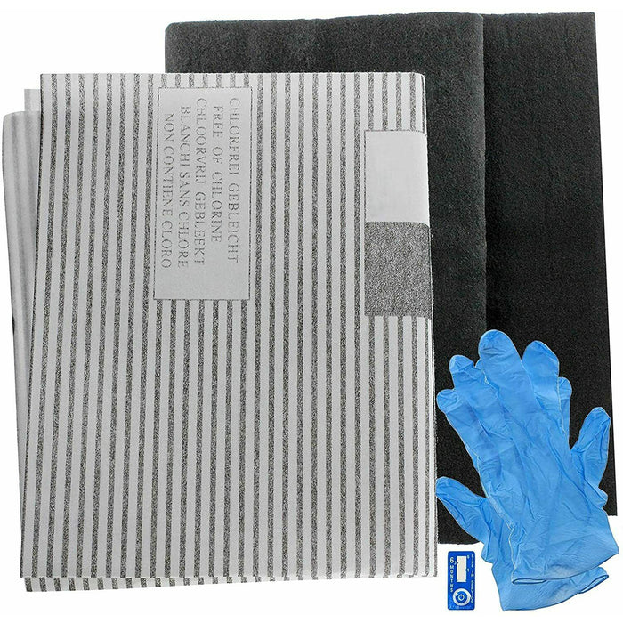 Large Cooker Hood Grease Filters for DIPLOMAT Vent Extractor Fans (2 x Filter, Cut to Size - 100 cm x 47 cm)