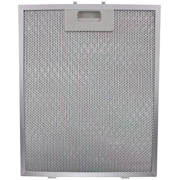 Cooker Hood Extractor Metal Grease Mesh Filter (Silver, 320 x 260mm, Pack of 2)