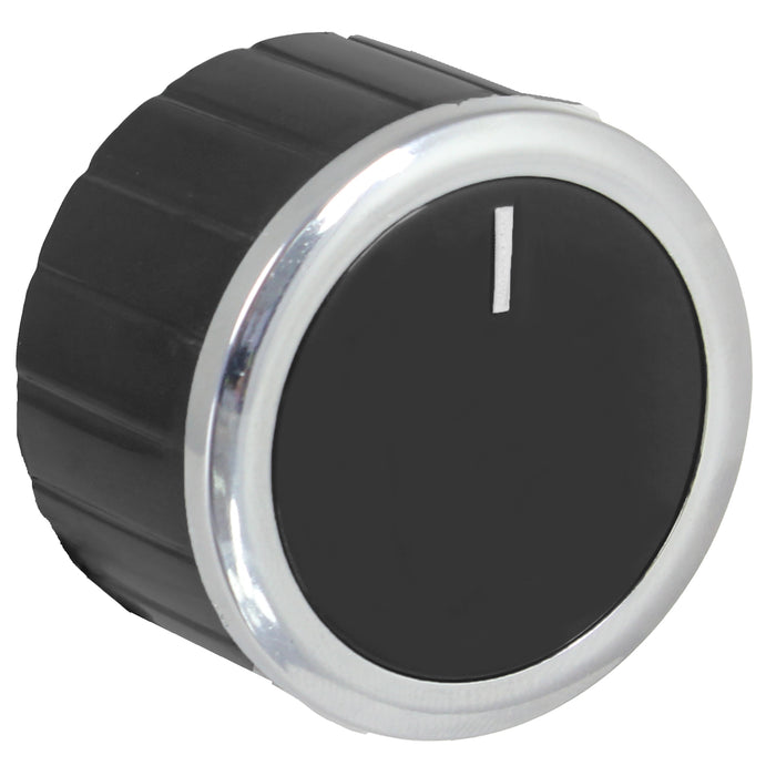 Control Knob Dial + Adaptors for Gas Fire Trouser Press Storage Heater Black x 8
