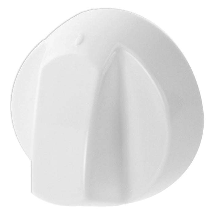UNIVERSAL White CONTROL KNOB & ADAPTORS for STERLING Cooker Oven Hob