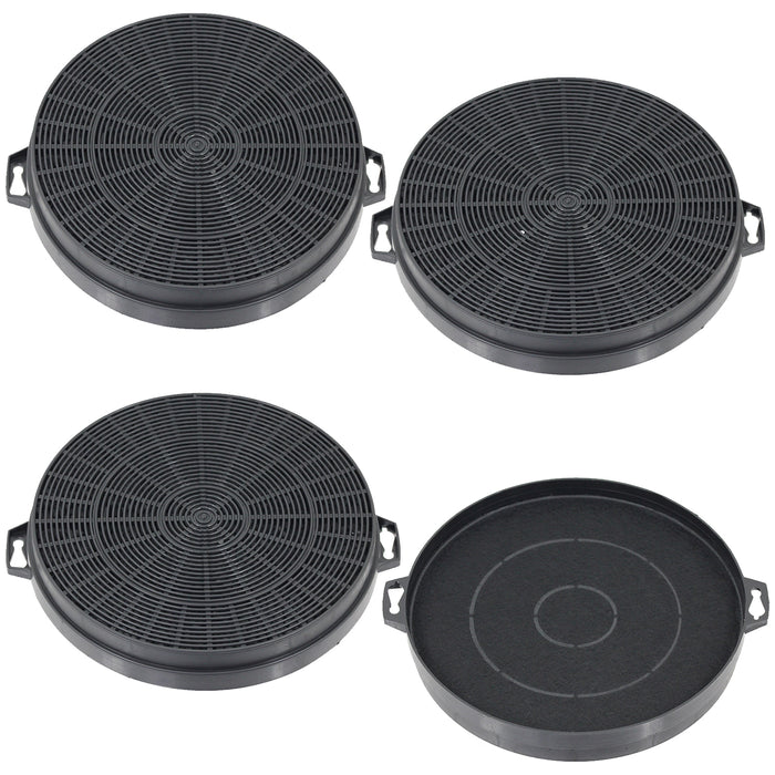 CHF210 CHF210/1 Type Charcoal Carbon Air Filter for Smeg Cooker Hood Extractor Vent (Pack of 4)