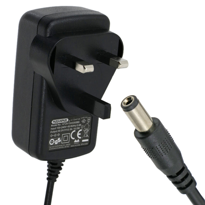 Battery Charger Plug for Bosch Athlet BCH625KTGB/02 BCH65MGKGB/01 Vacuum Cleaner (30V)