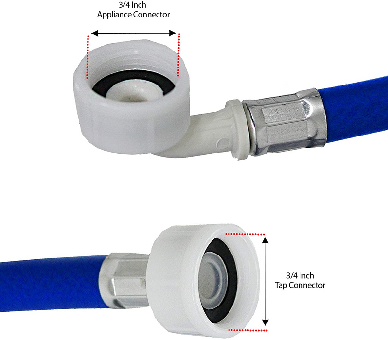 Cold Water Fill Inlet Pipe Hose compatible with Dishwasher measurements (Long 2.5m)
