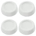 Anti Vibration Low Noise Rubber Feet Pads compatible with Clatronic Tumble Dryer/Washing Machine (Pack of 4)